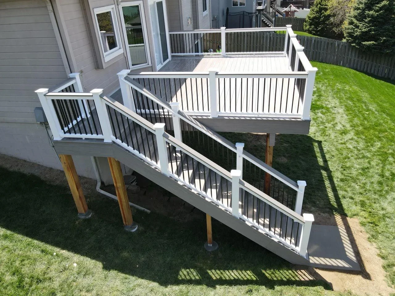 Big Pine Decks craftsmanship illustrating composite deck installation cost for homeowners in Omaha, NE