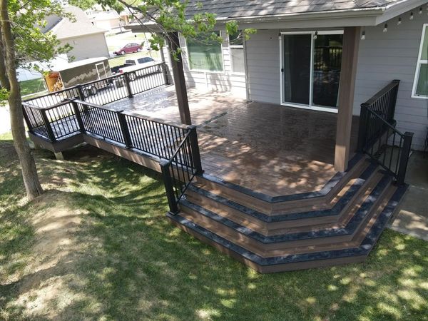 Big Pine Decks craftsmanship illustrating steel building contractors for homeowners in Omaha, NE