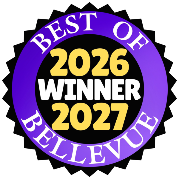 2026/2027 Best of Bellevue award badge